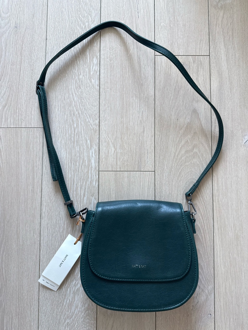 NWT Matt & Nat Rubicon Crossbody Bag in Emerald